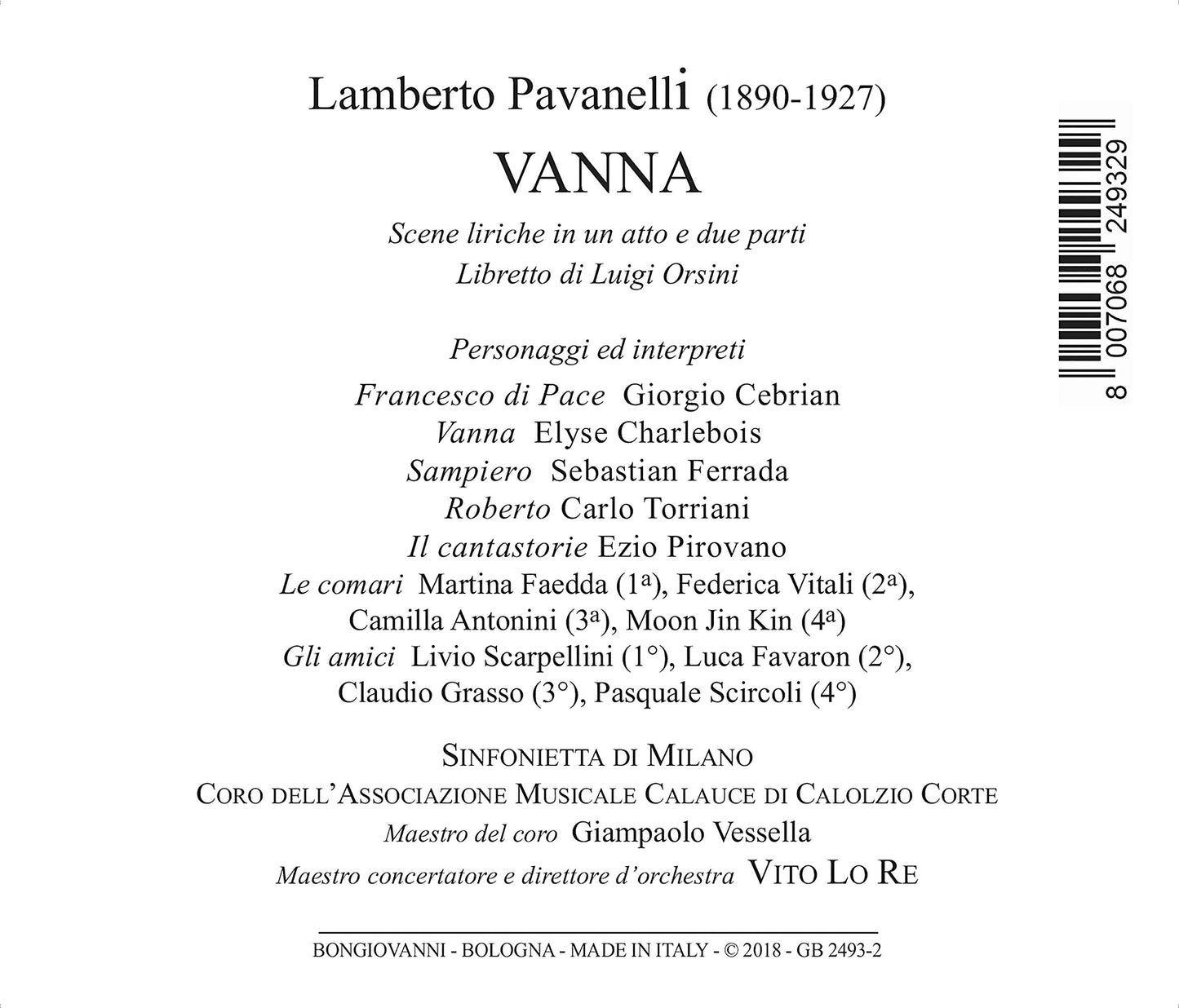 Pavanelli: Vanna