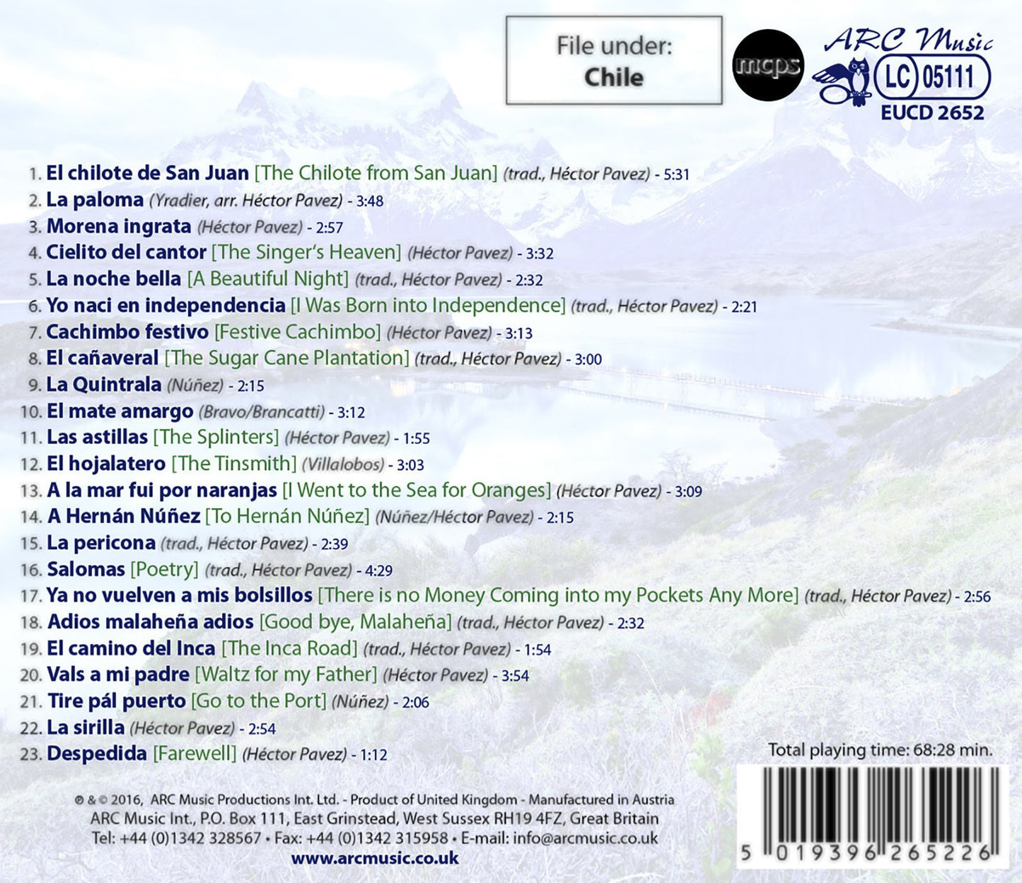 Chile: Best Songs