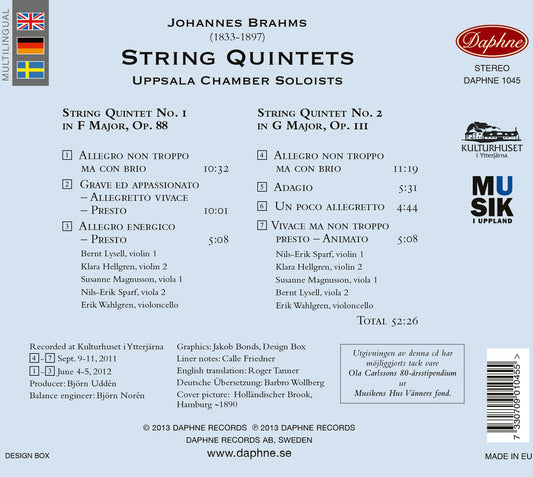 Brahms: String Quintets