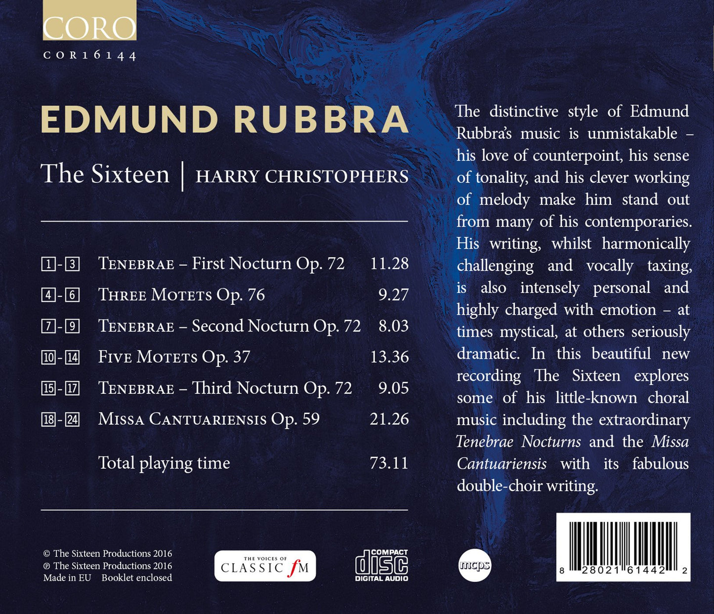 Rubbra: Choral Sacred Works