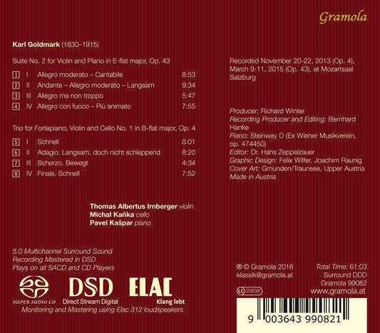 Goldmark: Chamber Works