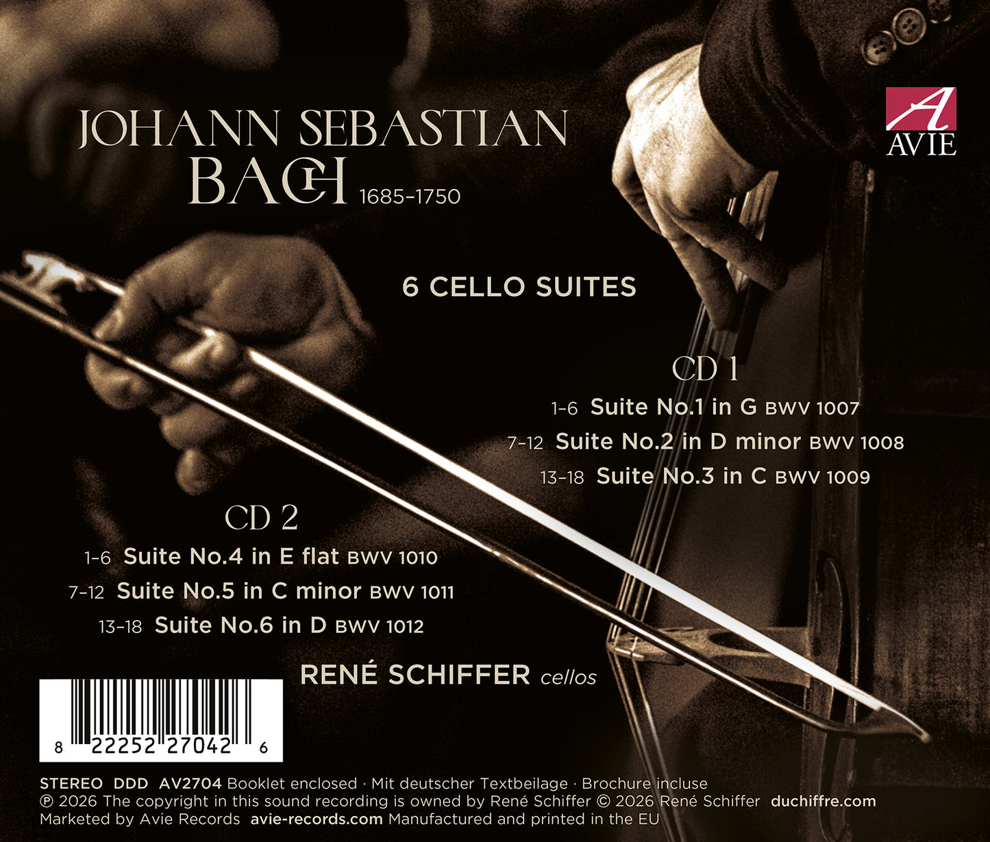 J.S. Bach: Cello Suites