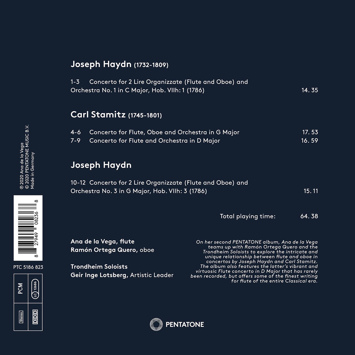 Haydn & Stamitz / Trondheim Soloists