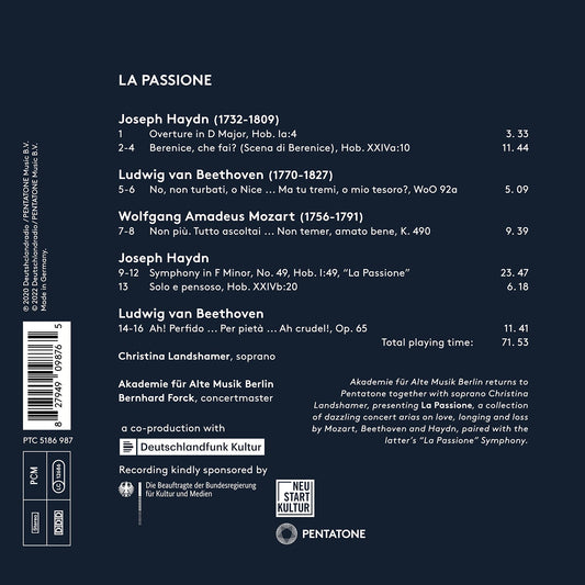Beethoven, Haydn & Mozart: La Passione