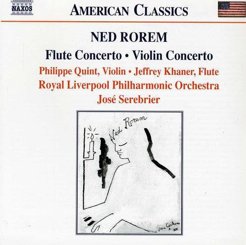 Rorem: Violin Concerto - Flute Concerto - Pilgrims