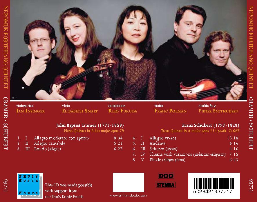 TROUT QUINTET, PIANO QUINTET