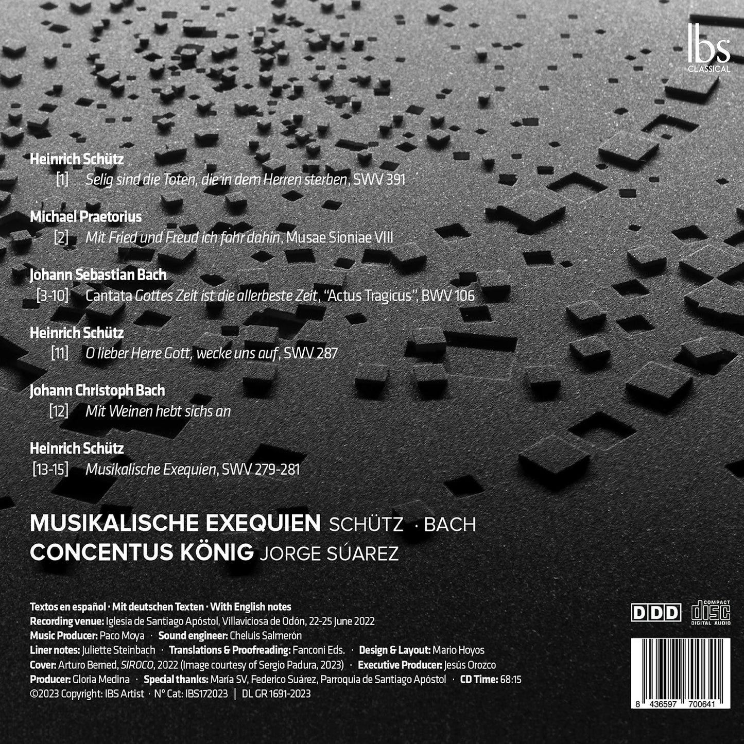 J.S. Bach, J.C. Bach, Praetorius & Schutz: Musikalische Exeq