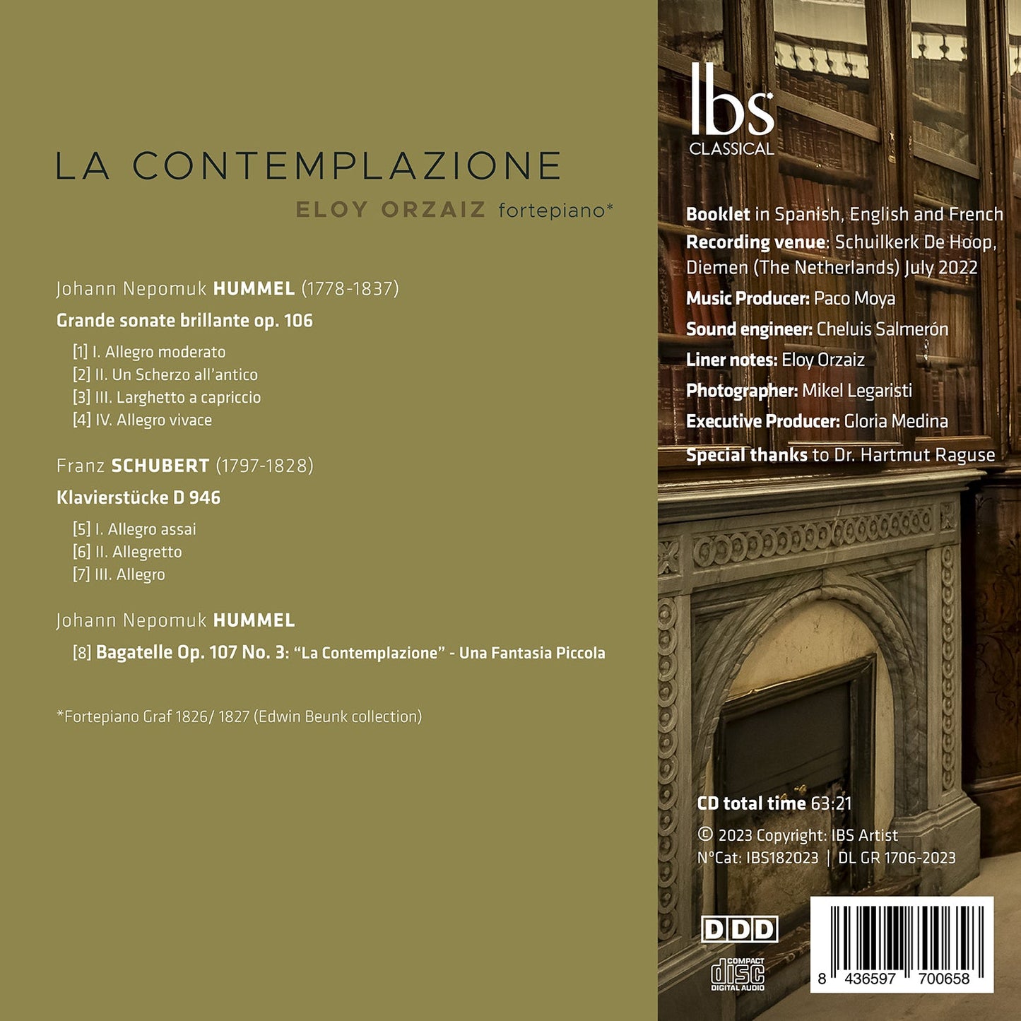 Hummel, Schubert: La Contemplazione
