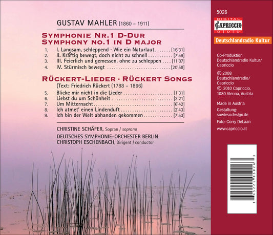 Mahler: Symphony No. 1 - Ruckert Songs