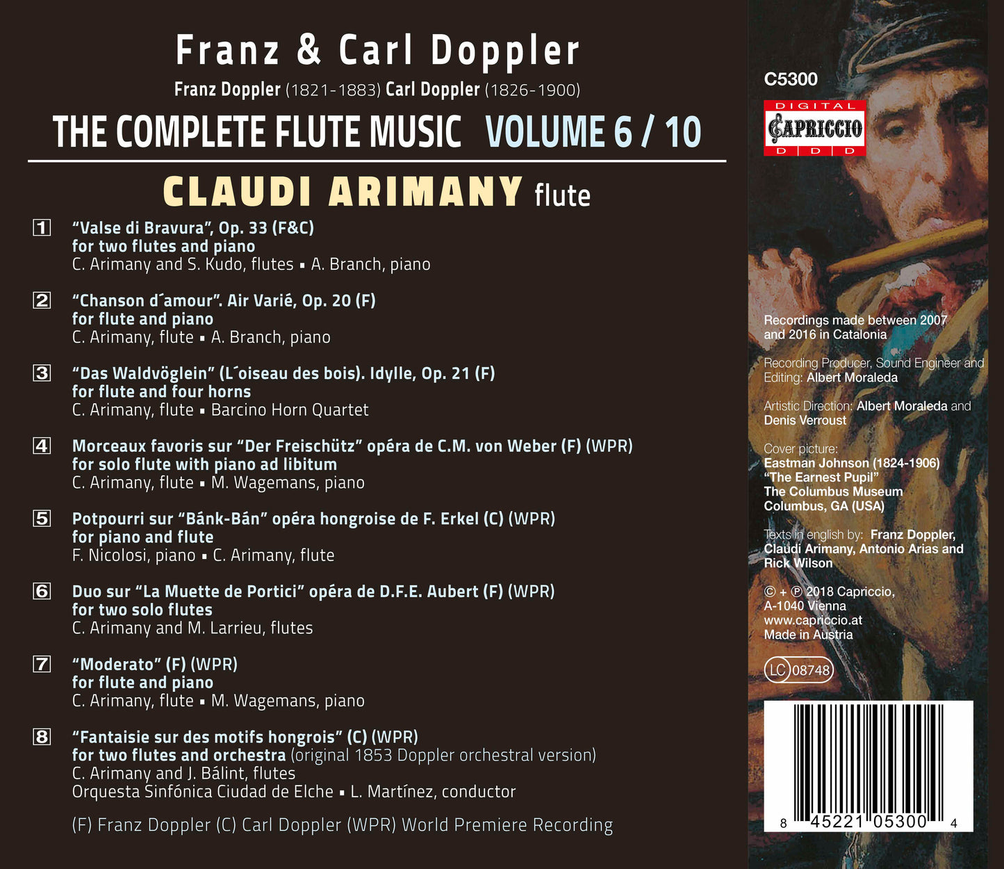 F. & K. Doppler: The Complete Flute Music, Vol. 6