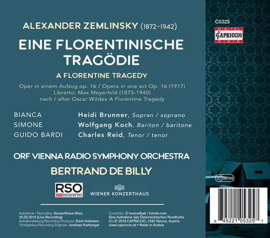 Zemlinsky: Eine florentinische Tragödie, Op. 16 (Live)