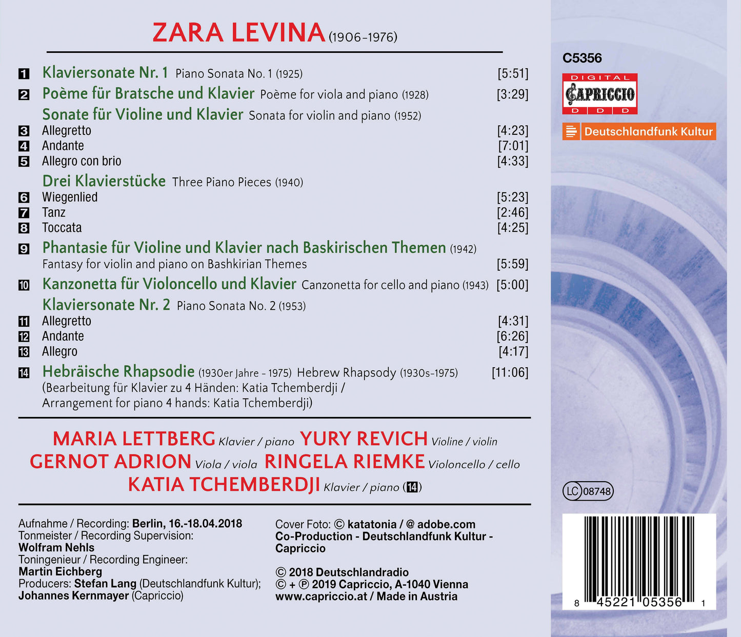 Levina: Chamber Music