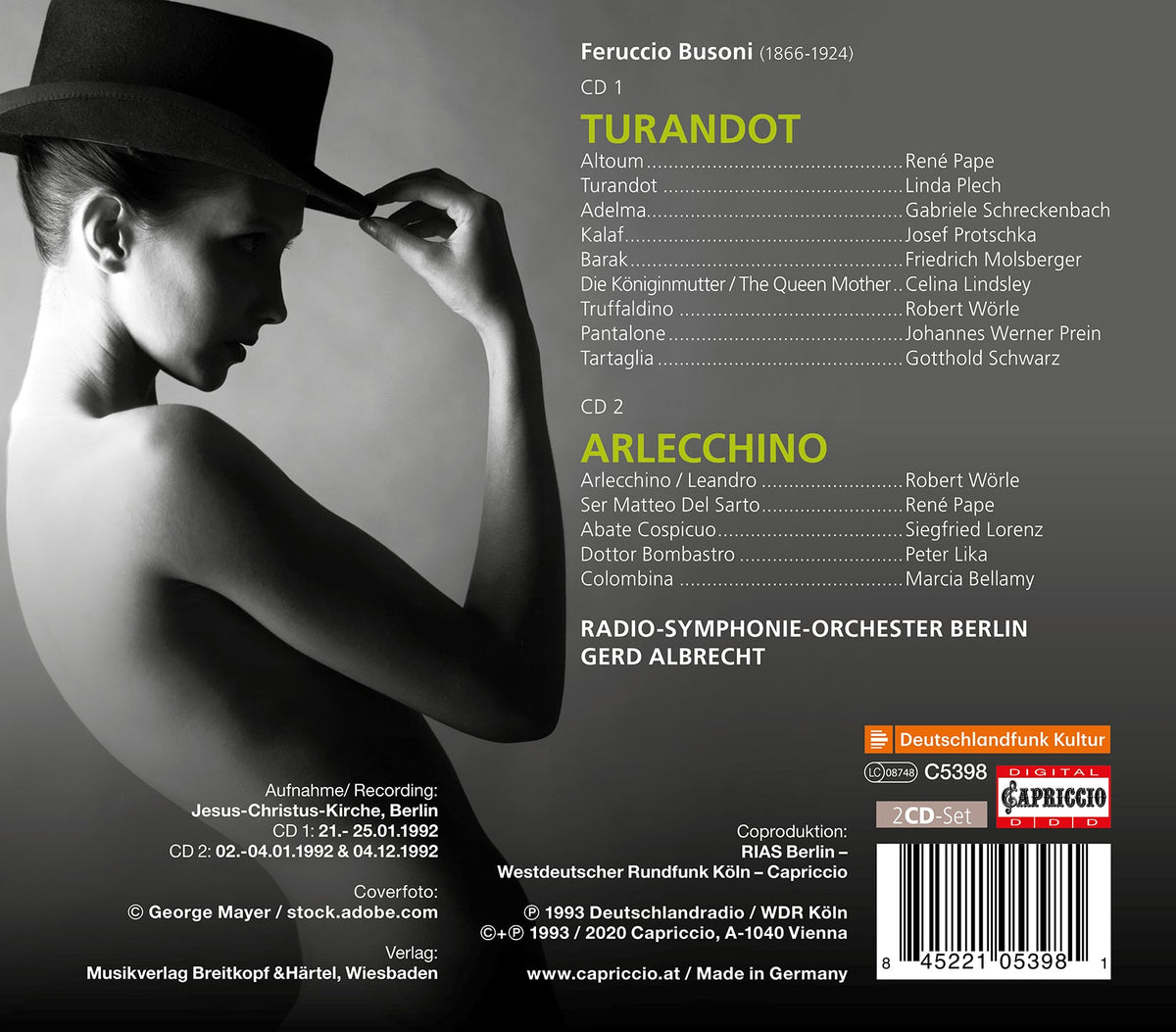 Busoni: Turandot - Arlecchino