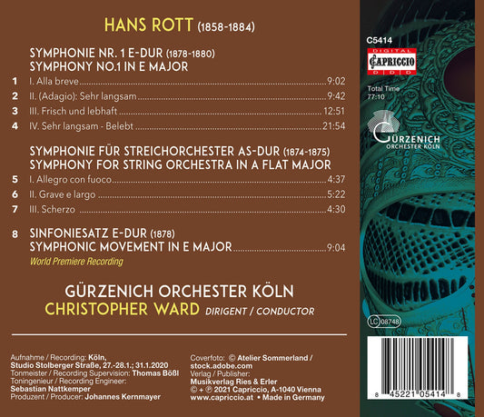 Rott: Complete Orchestral Works Vol. 2