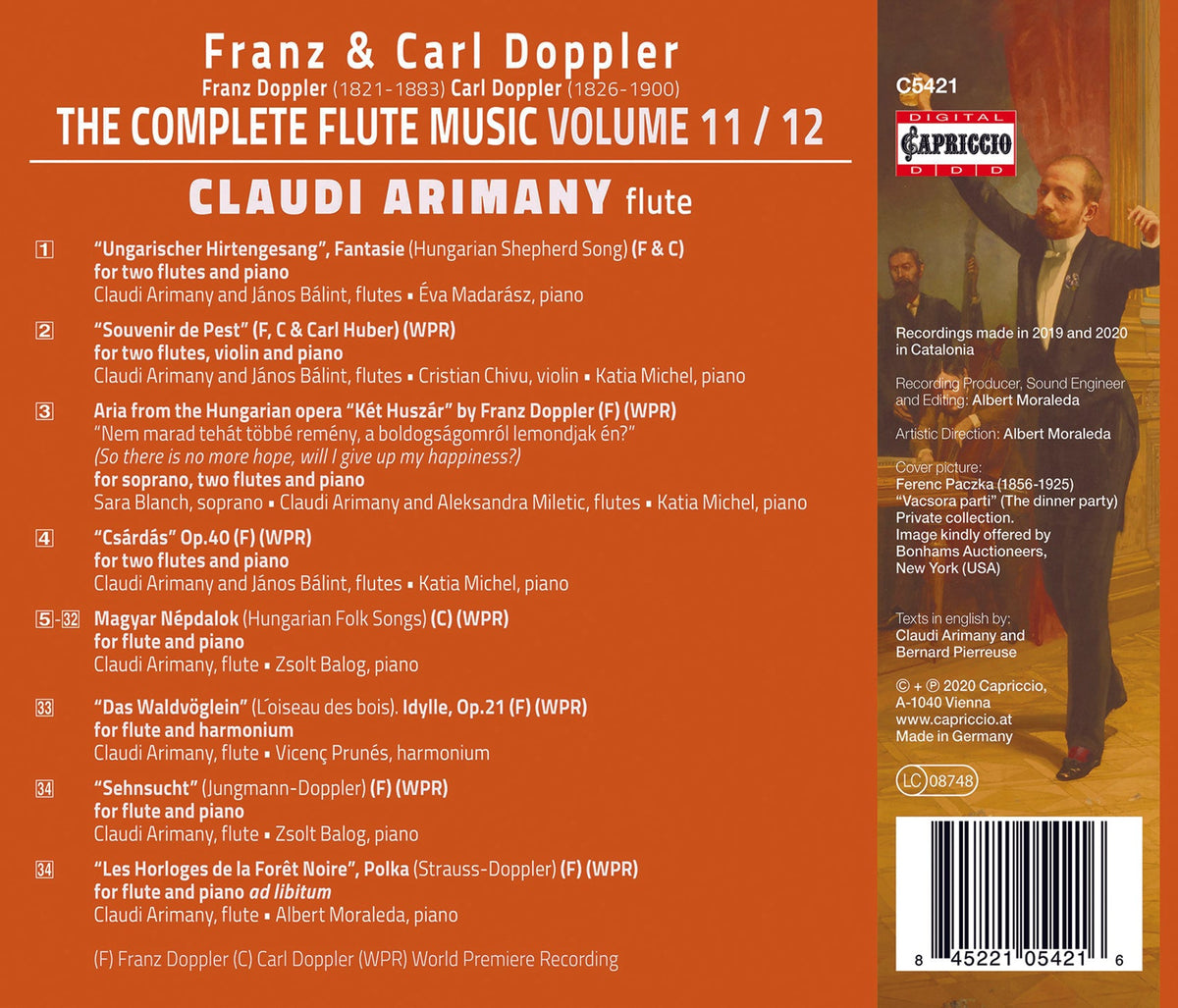 F. & K. Doppler: The Complete Flute Music, Vol. 11