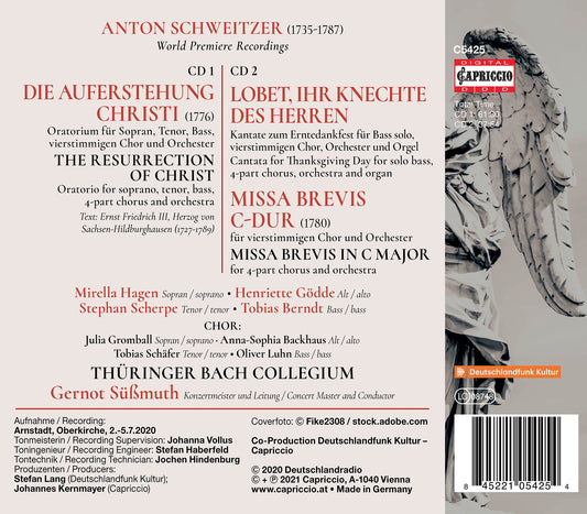 Schweitzer: Die Auferstehung Christi - Missa brevis in C Maj