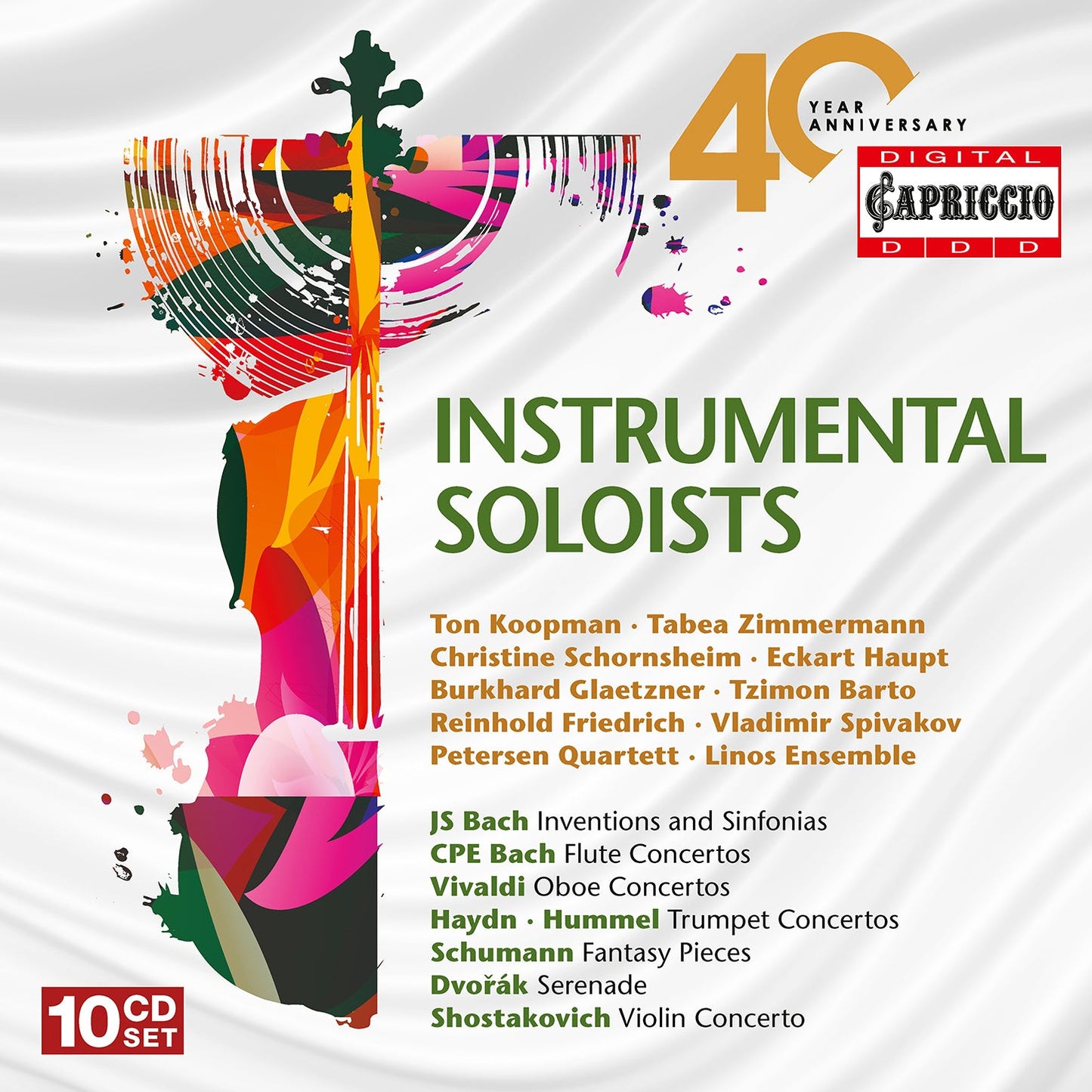 Capriccio 40 Year Anniversary - Instrumental Soloists Box Set [10 CDs]