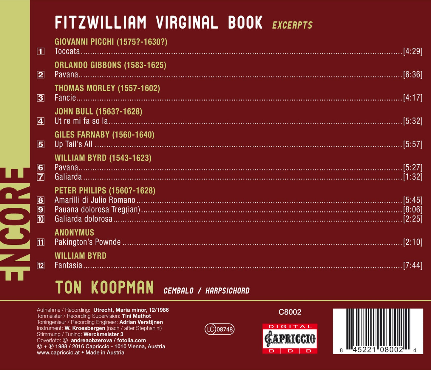 Fitzwilliam Virginal Book