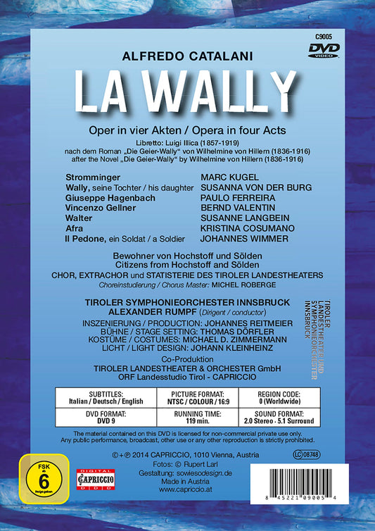 Catalani: La Wally
