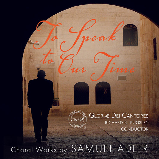 Adler: To Speak To Our Time
