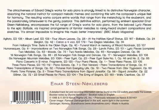 Grieg: Complete Piano Music