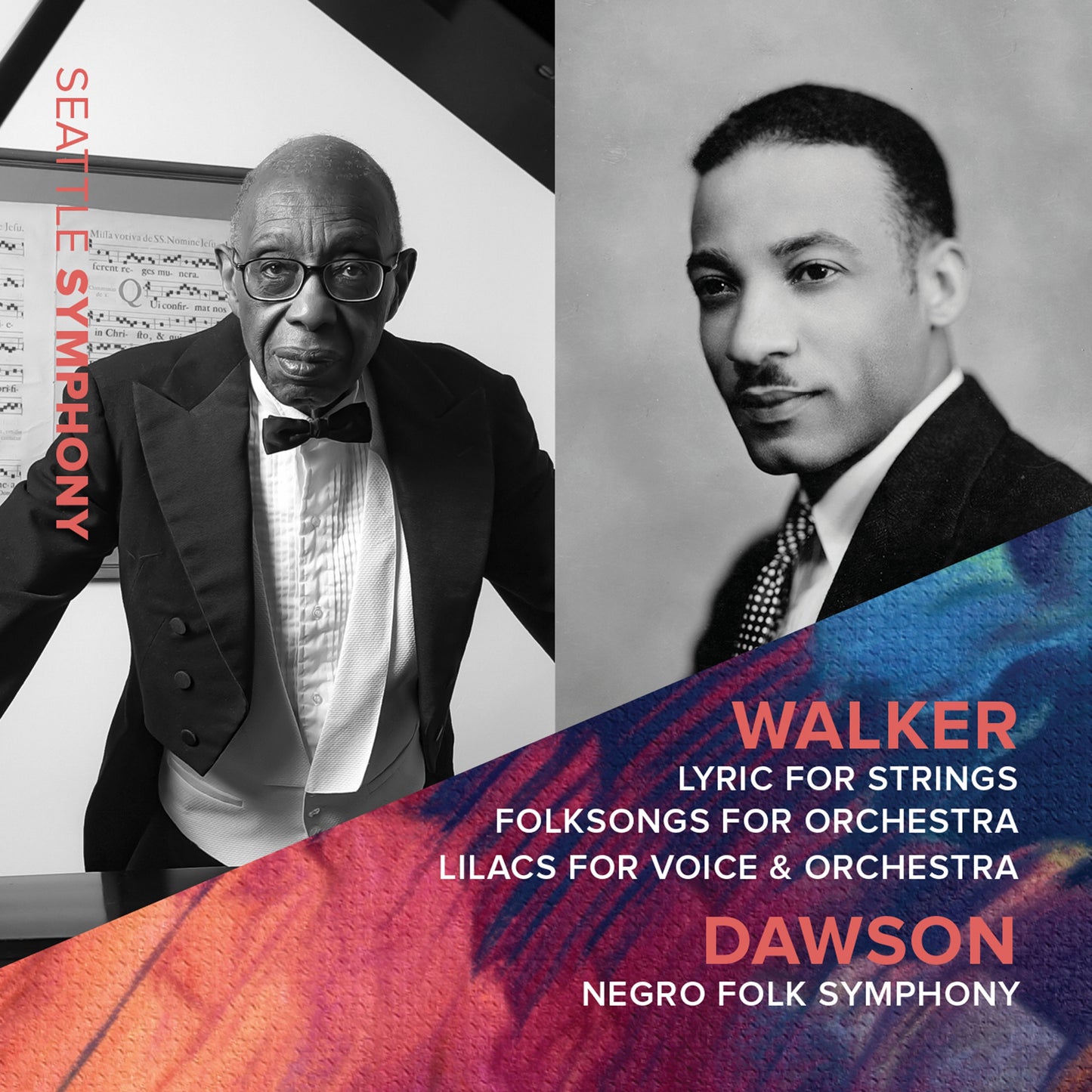 Walker: Lyric For Strings; Folksongs For Orchestra; Lilacs F