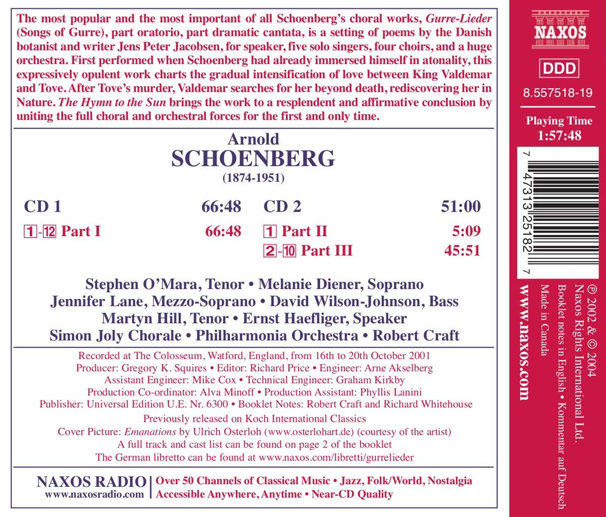 Schoenberg: Gurre-Lieder
