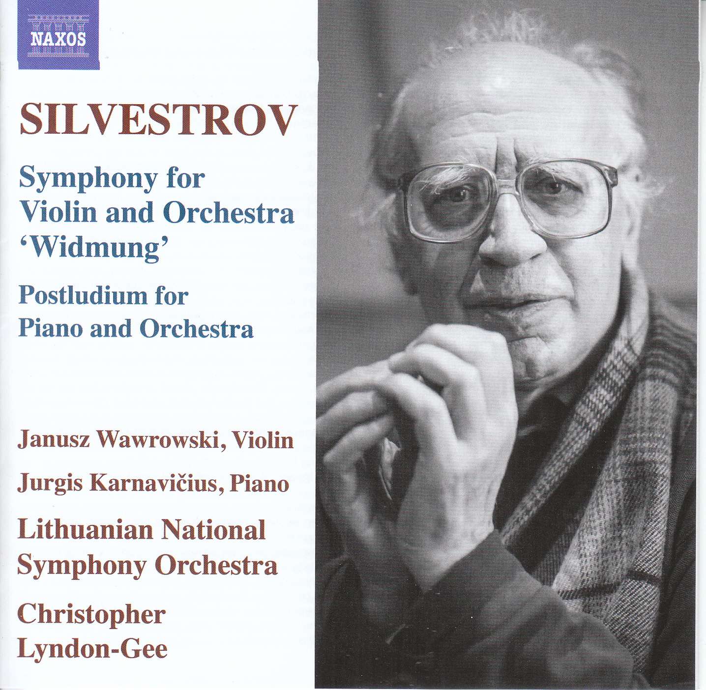 Silvestrov: Symphony for Violin & Orchestra, "Widmung"