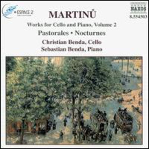MARTINU: Works for Cello and Piano, Vol.  2