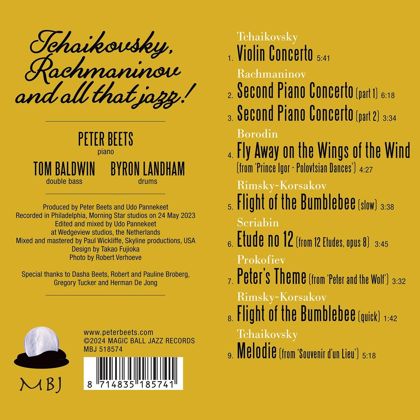 Tchaikovsky, Rachmaninoff & All That Jazz!