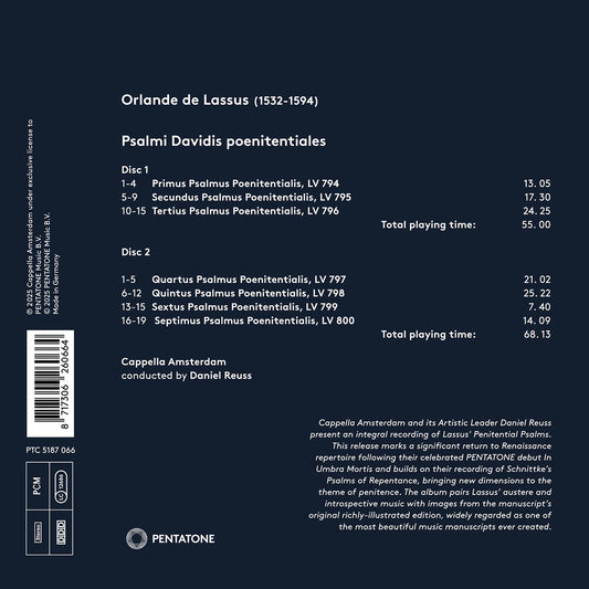 Lassus: Penitential Psalms