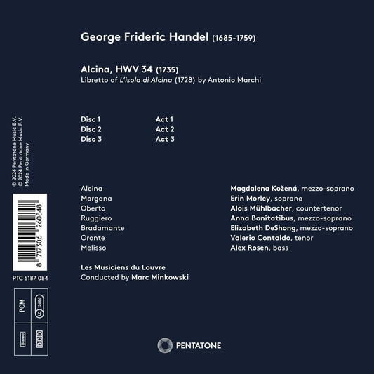 Handel: Alcina [3 CDs]