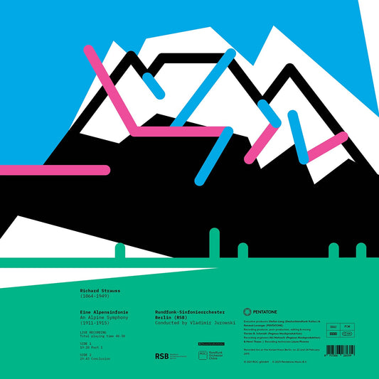 Strauss: Eine Alpensinfonie / Rundfunk-Sinfonieorchester Berlin [LP]
