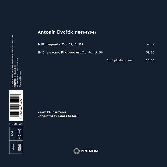 Dvorak: Legends & Rhapsodies