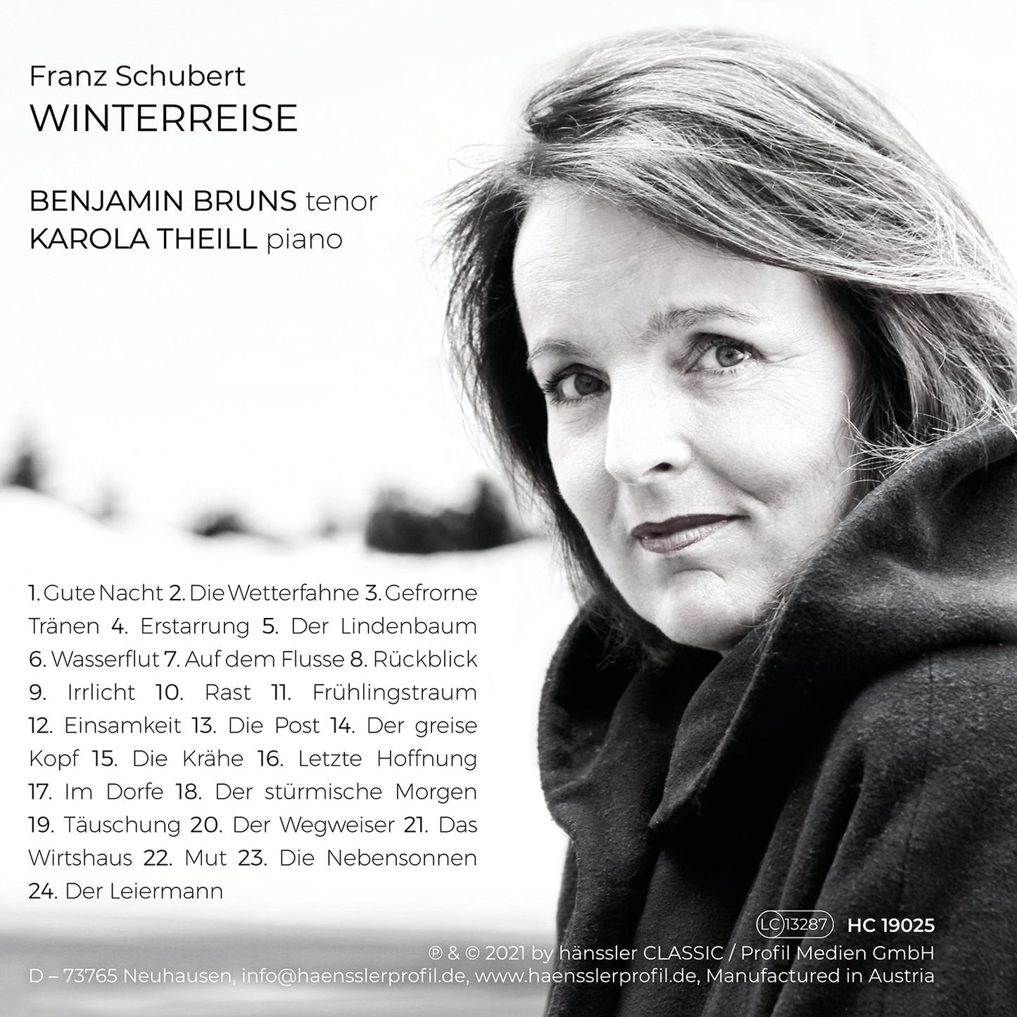 Schubert: Winterreise  Bruns, Theill