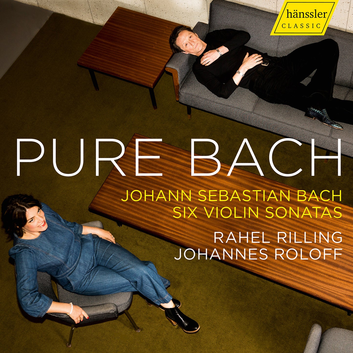 Pure Bach: The Six Violin Sonatas / Rilling, Rolof