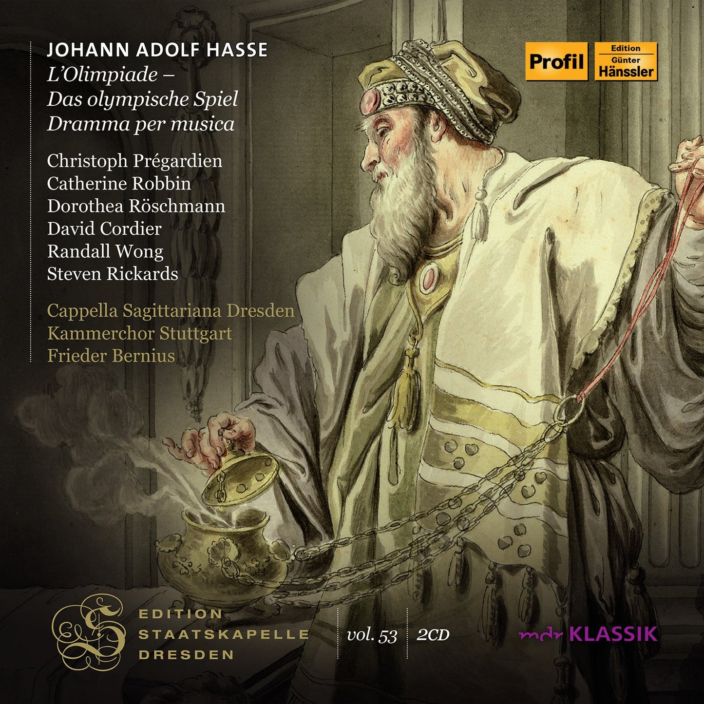 Hasse: L'Olimpiade [2 CDs]
