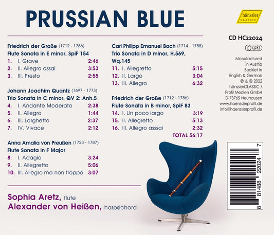 Prussian Blue - Flute Music At The Court Of Frederick The Gr