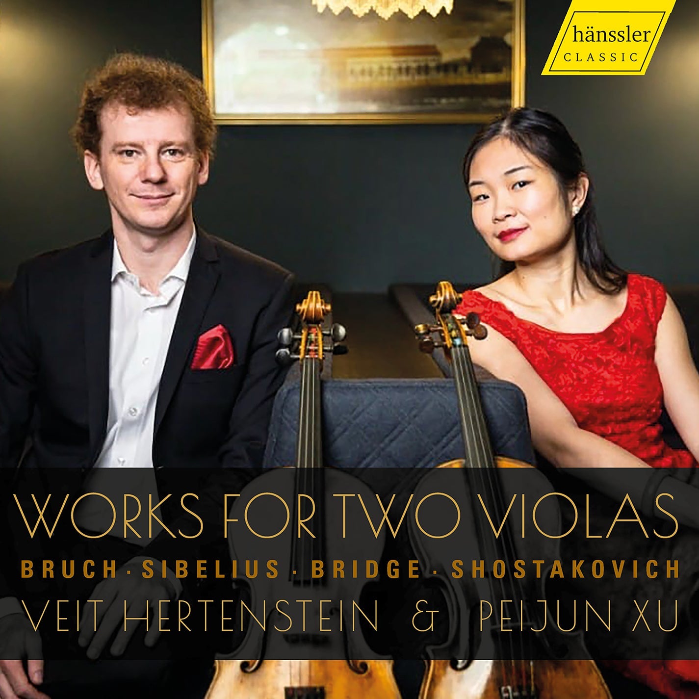 Bruch & Sibelius: Works for Two Violas