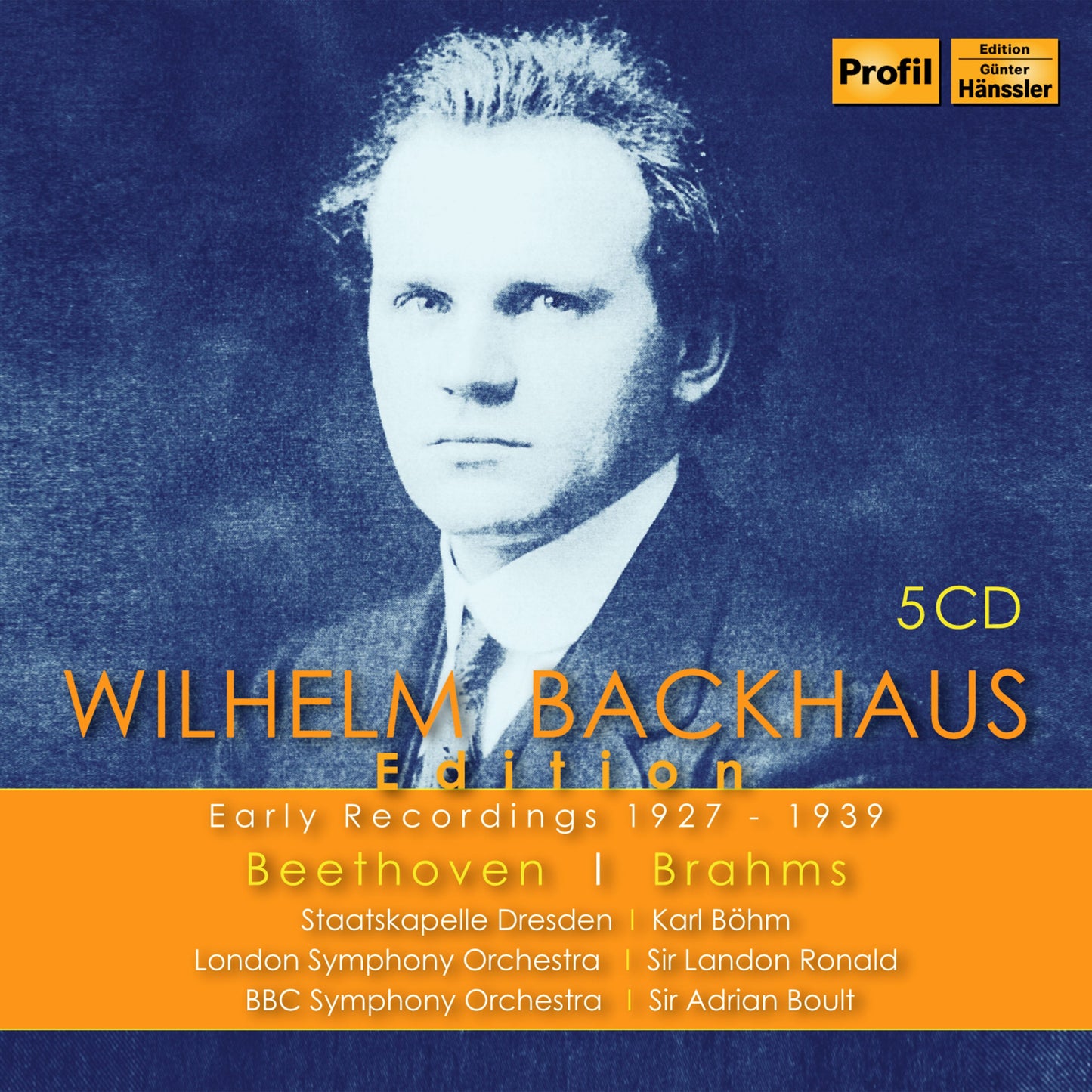 Beethoven & Brahms: Wilhelm Backhaus Edition - Early Recordi