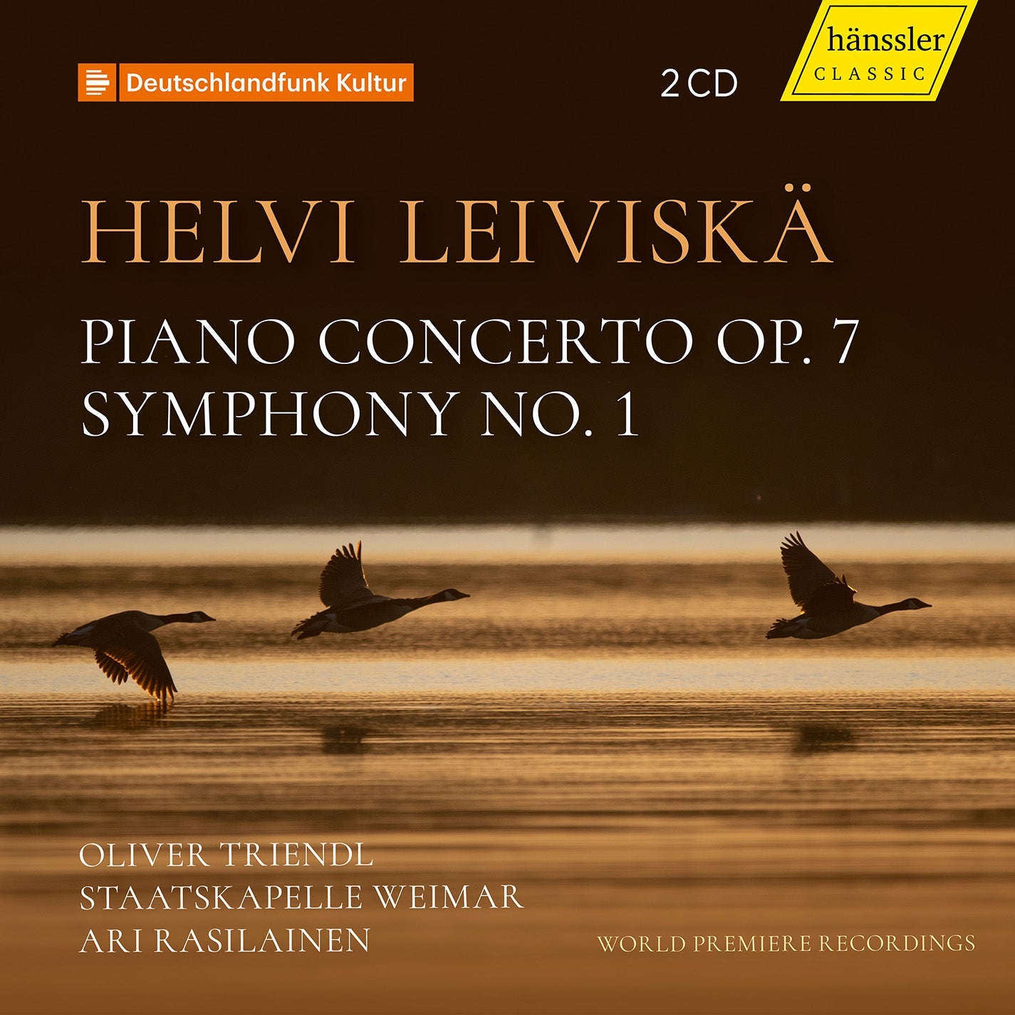 Leiviskä: Piano Concerto, Op. 7, Symph. No. 1 [2 CDs]