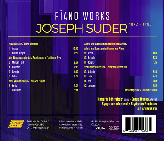 Suder: Piano Works