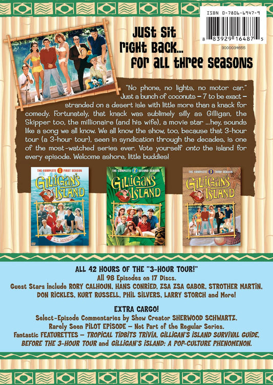 Gilligan's Island: Complete Series [9 DVDs]