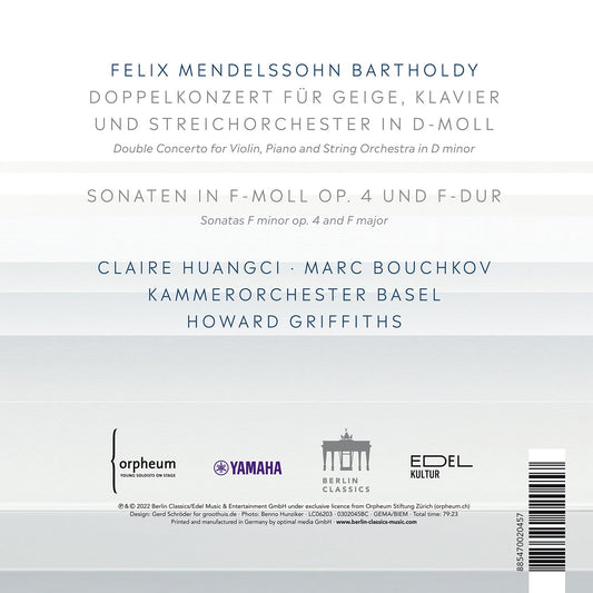Mendelssohn: Works For Violin & Piano