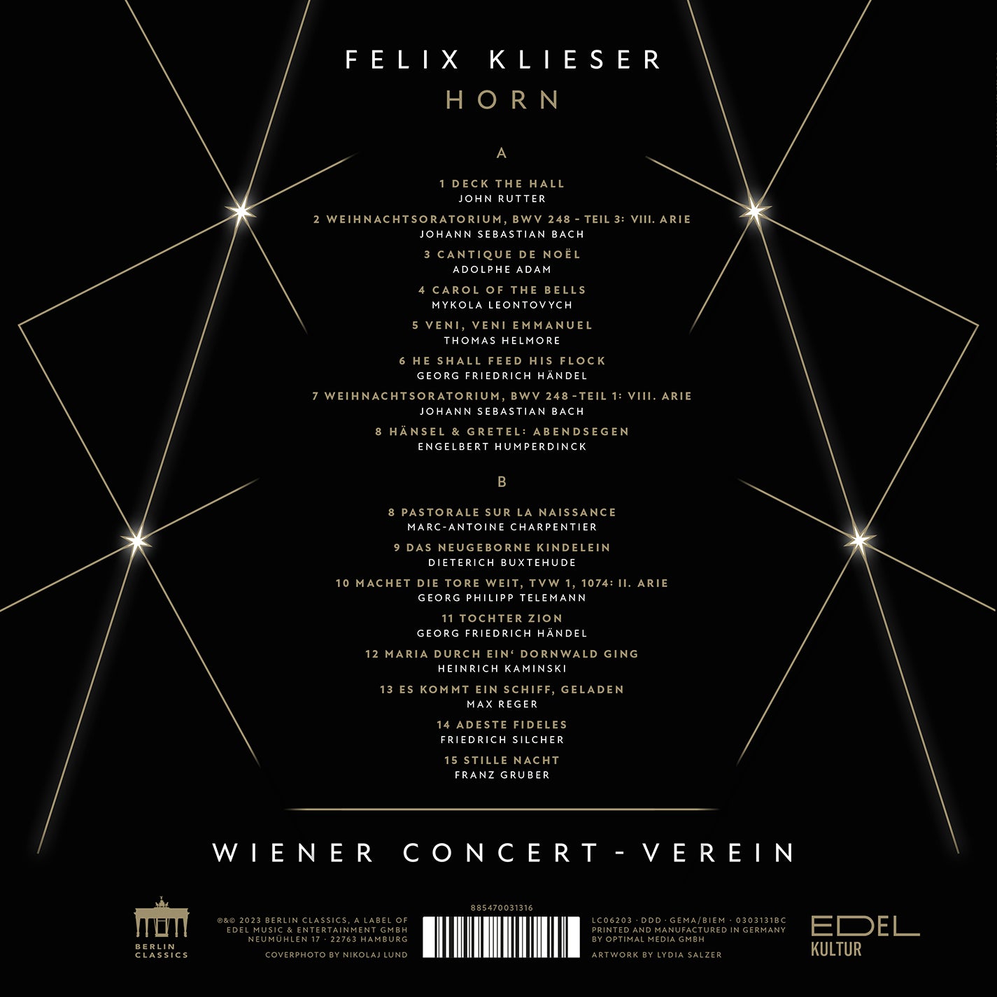 A Golden Christmas / Felix Klieser (LP)