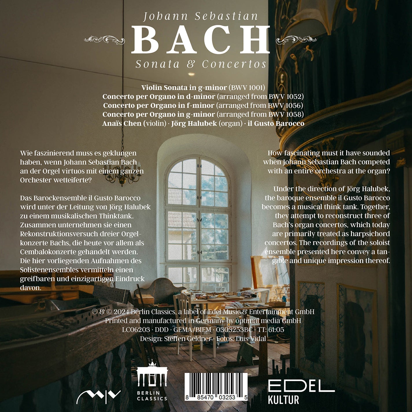 J.S. Bach: Sonata & Concertos  Jorg Halubek, Il Gusto Barocco