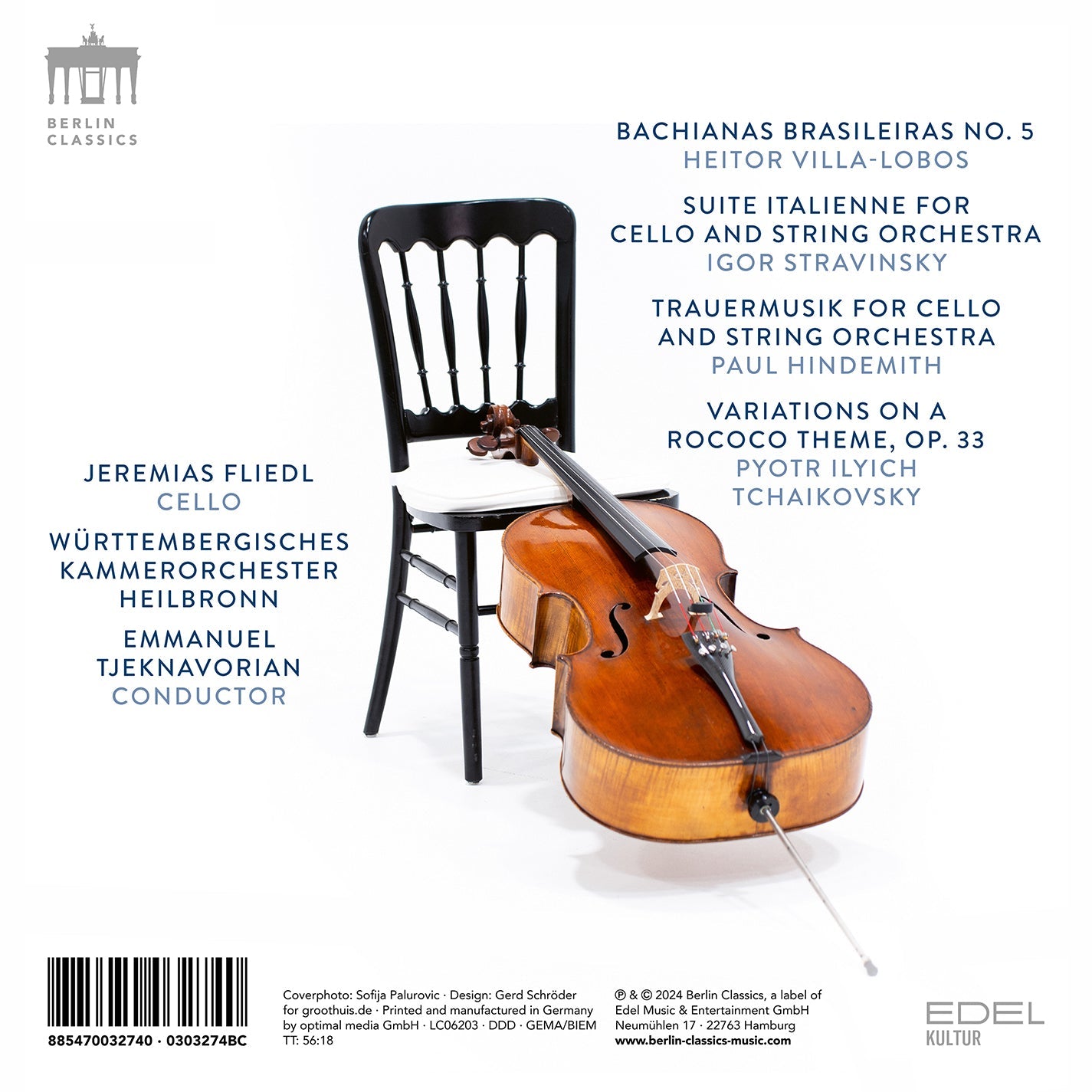 Hindemith, Stravinsky, Tchaikovsky & Villa-Lobos: Transforma