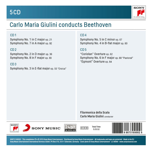 GIULINI CONDUCTS BEETHOVEN