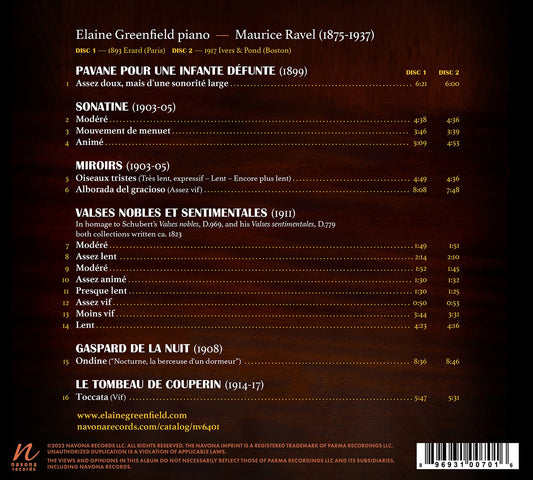 Ravel Compared  Elaine Greenfield