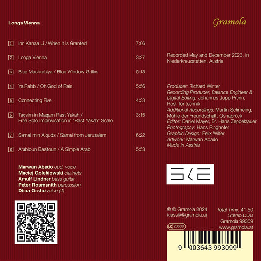 Abado: Longa Vienna  Marwan Abado, Maciej Golebiowski, Arnulf Lindner, Peter Rosmanith, Dima Orsho